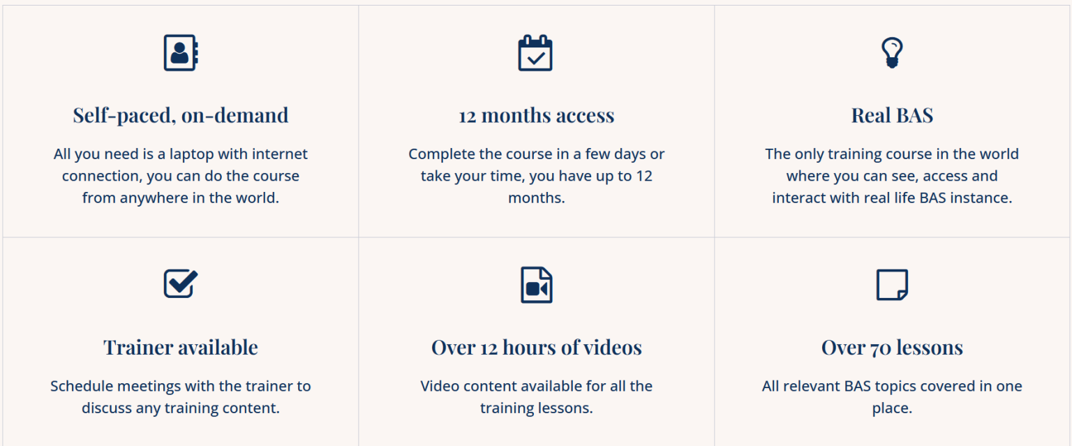 Bas Program thinktech | BAS Controls Foundations Program